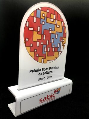 troféu acrilico sabic